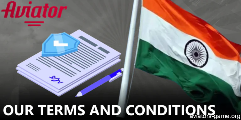 Our Aviator blog terms and conditions in India